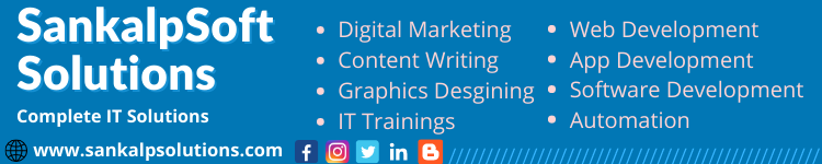 SankalpSoft Solutions
