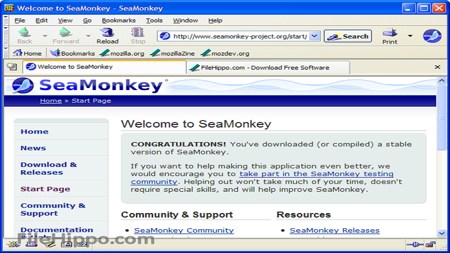 seamonkey update