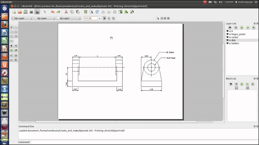 download the new version for ios LibreCAD 2.2.0.1