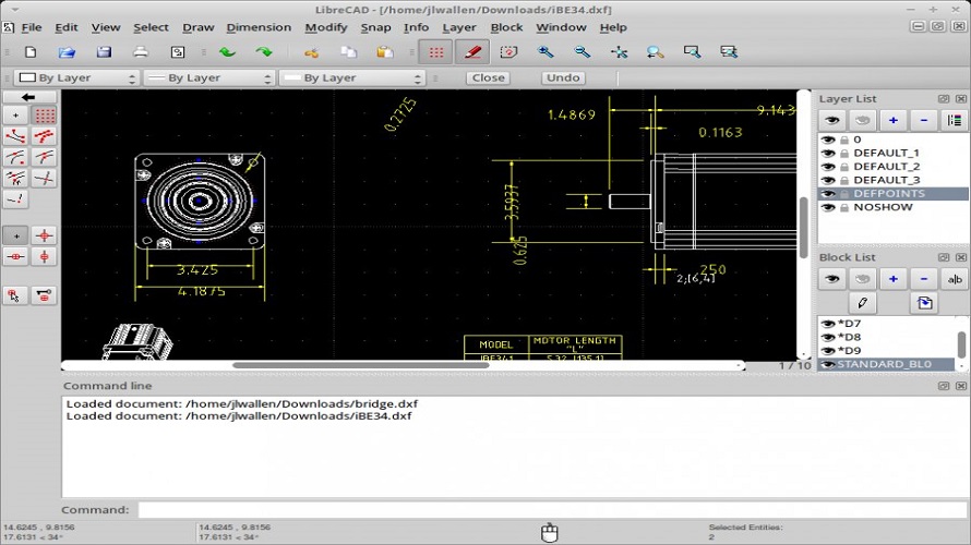download the new version for ipod LibreCAD 2.2.0.1