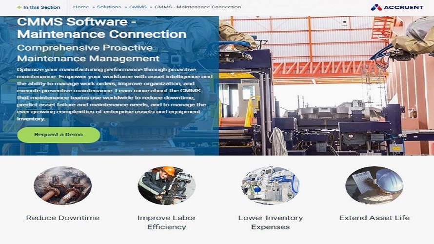 CMMS Maintenance Connection Reviews Pricing 2022 GoodFirms